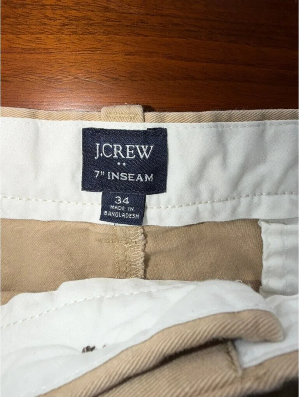 J.Crew Men's Khaki Shorts 7
